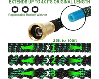 Thumbnail for Expandable Flexible Garden Hose Spray Nozzle 30M