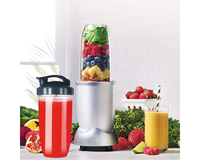 Thumbnail for NutriBullet 32oz Cup Set – 2 Pack Tall Blender Replacement Cups with Flip Top Lids & Gaskets (600W/900W)