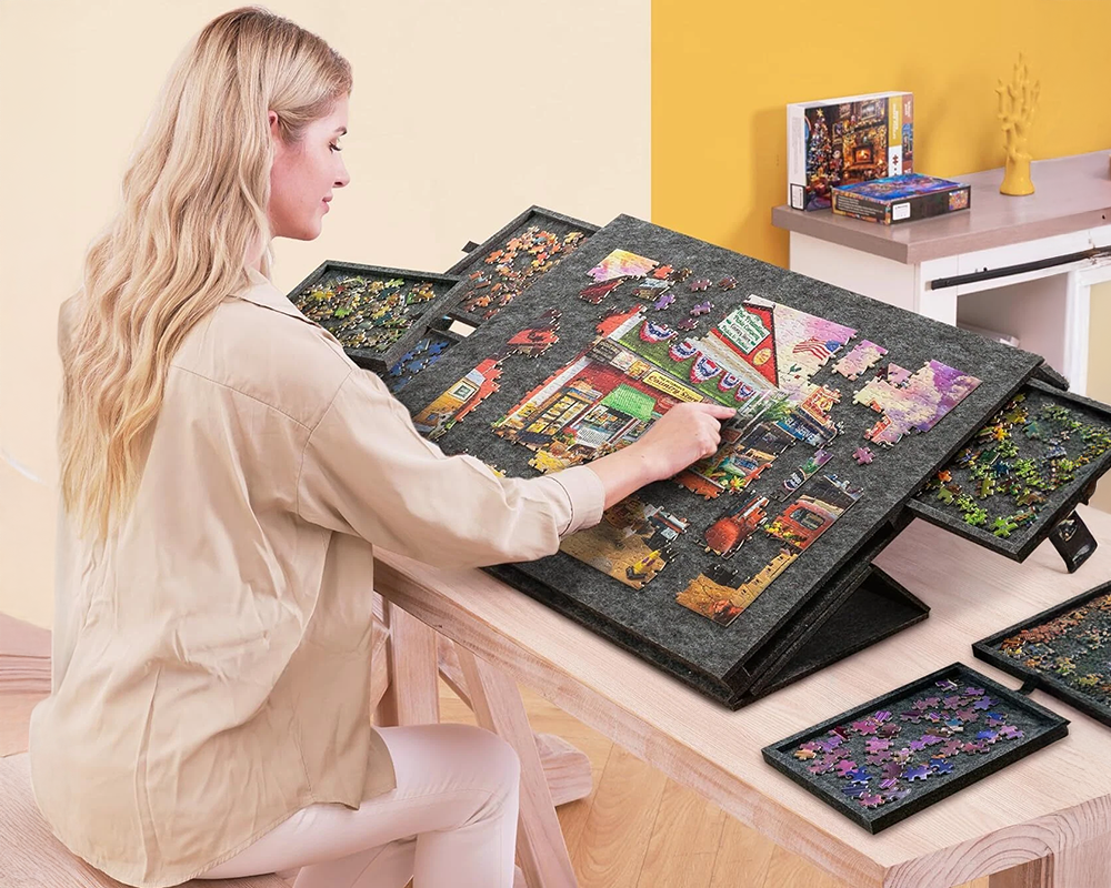 Puzzle Table Craft Board Game Table Jigsaw Game Table