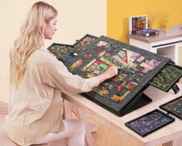 Thumbnail for Puzzle Table Craft Board Game Table Jigsaw Game Table