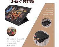 Thumbnail for Puzzle Table Craft Board Game Table Jigsaw Game Table