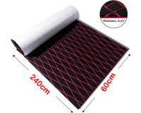 Thumbnail for Marine Carpet Teak Boat Flooring Mat