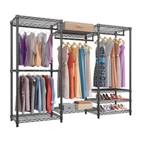 Thumbnail for Portable Clothes Rack Wardrobe Organizer