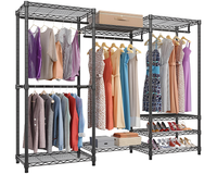 Thumbnail for Portable Clothes Rack Wardrobe Organizer