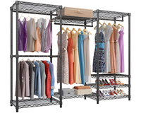 Thumbnail for Portable Clothes Rack Wardrobe Organizer