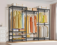 Thumbnail for Portable Clothes Rack Wardrobe Organizer