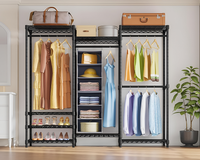 Thumbnail for Portable Clothes Rack Wardrobe Organizer