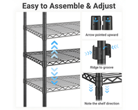 Thumbnail for Portable Clothes Rack Wardrobe Organizer