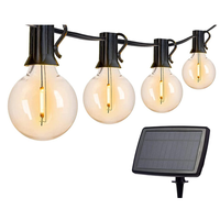 Thumbnail for Solar Powered Festoon String Lights 15m with 50 Bulbs