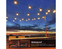Thumbnail for Solar Powered Festoon String Lights 15m with 50 Bulbs