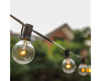 Thumbnail for Solar Powered Festoon String Lights 15m with 50 Bulbs