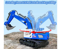 Thumbnail for RC Digger Remote Control Excavator Rechargeable