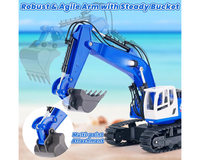 Thumbnail for RC Digger Remote Control Excavator Rechargeable