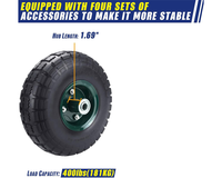 Thumbnail for Wheel Barrow / Trolley / Go Cart Wheels