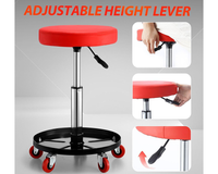Thumbnail for Swivel work chair with adjustable height 45 to 60 cm