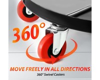 Thumbnail for Rolling stool with corrosion-resistant coating