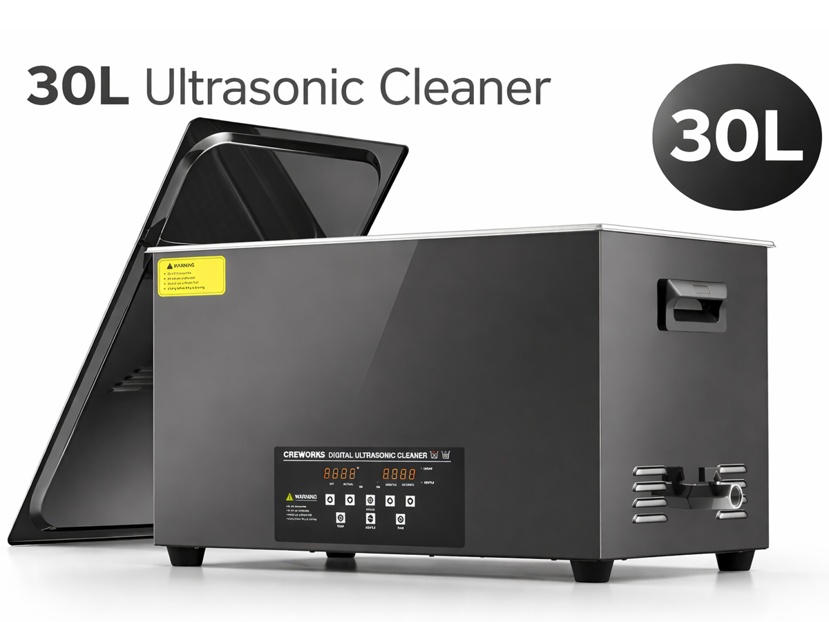30L Ultrasonic Cleaner with Timer Heating Machine Digital Sonic Cleaner