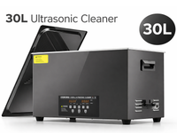 Thumbnail for 30L Ultrasonic Cleaner with Timer Heating Machine Digital Sonic Cleaner