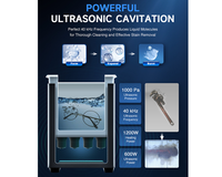 Thumbnail for 30L Ultrasonic Cleaner with Timer Heating Machine Digital Sonic Cleaner