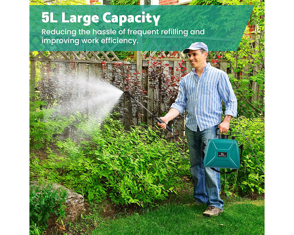 Lightweight electric sprayer