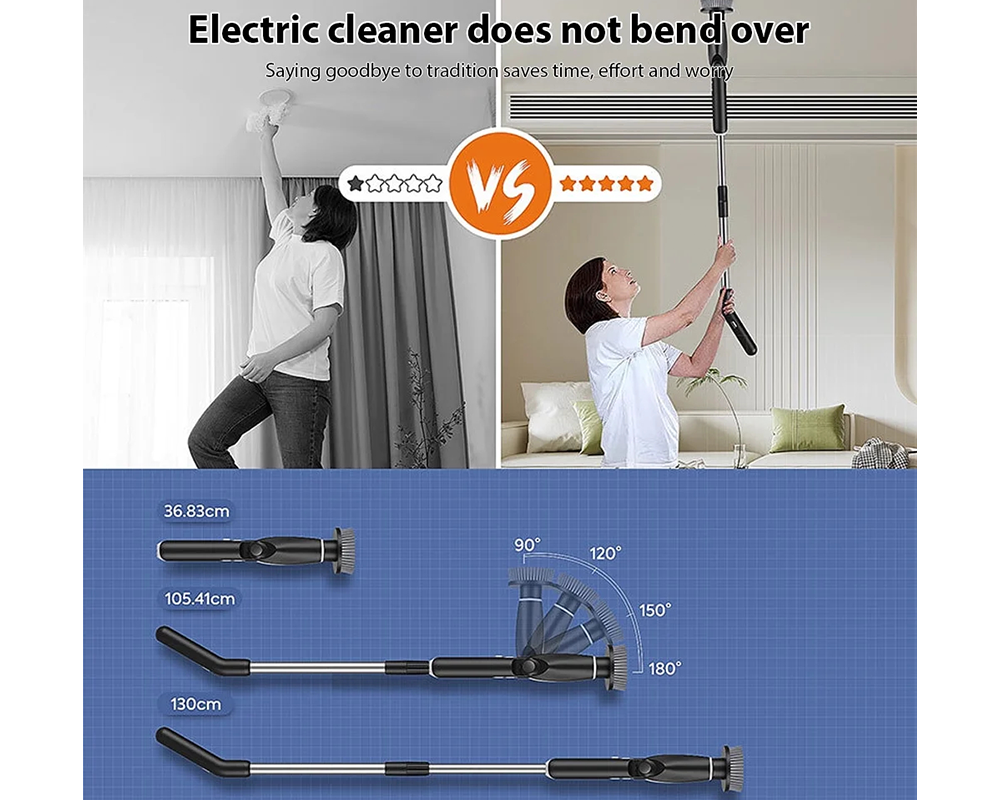 Cordless Scrubber Electric Spin Scrubber