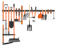 Thumbnail for Adjustable Garden Storage System Wall Mount Tool Organiser
