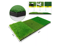 Thumbnail for Golf Mat 3-in-1 Practice Mat Outdoor Indoor Training Mat Hitting Mat Driving Pad