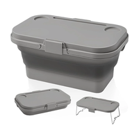 Thumbnail for Collapsible Picnic Basket with Lid