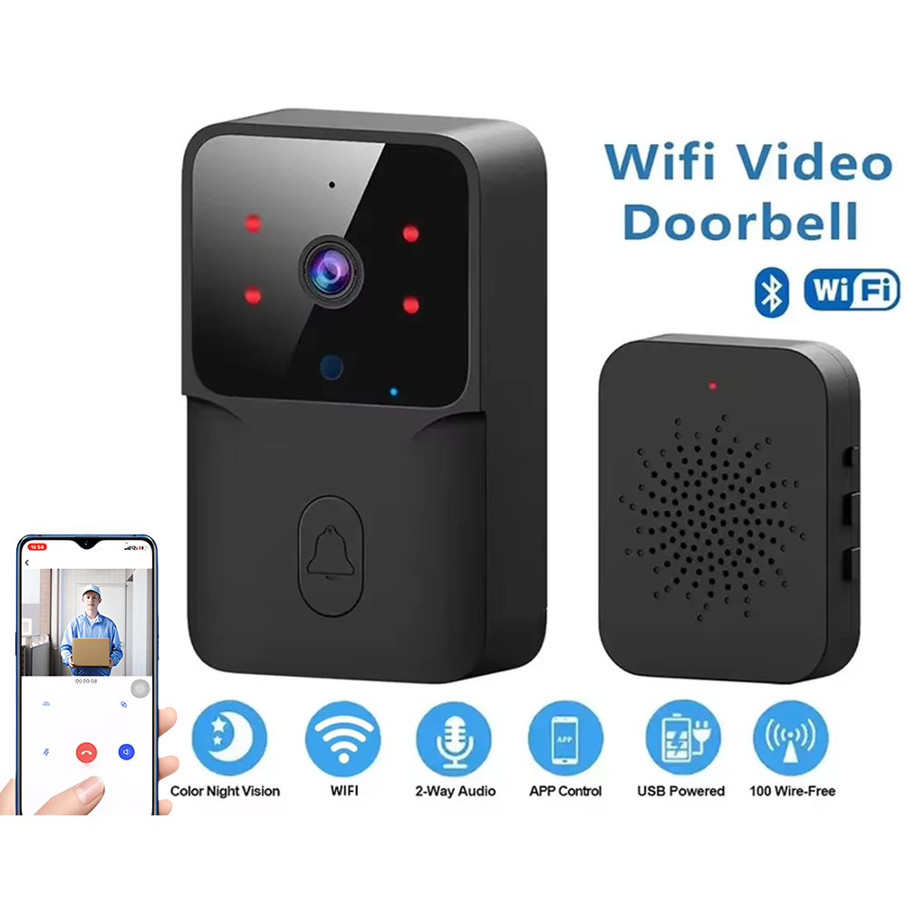 Smart Visual Wireless Doorbell Camera