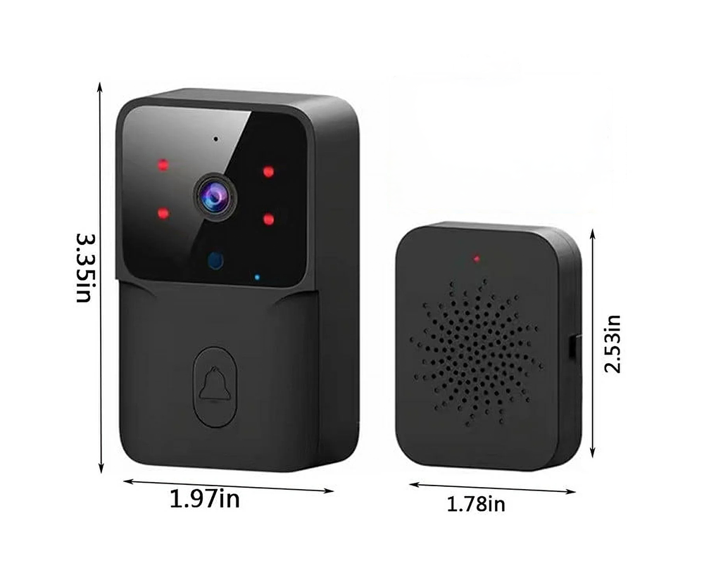 Wireless video doorbell