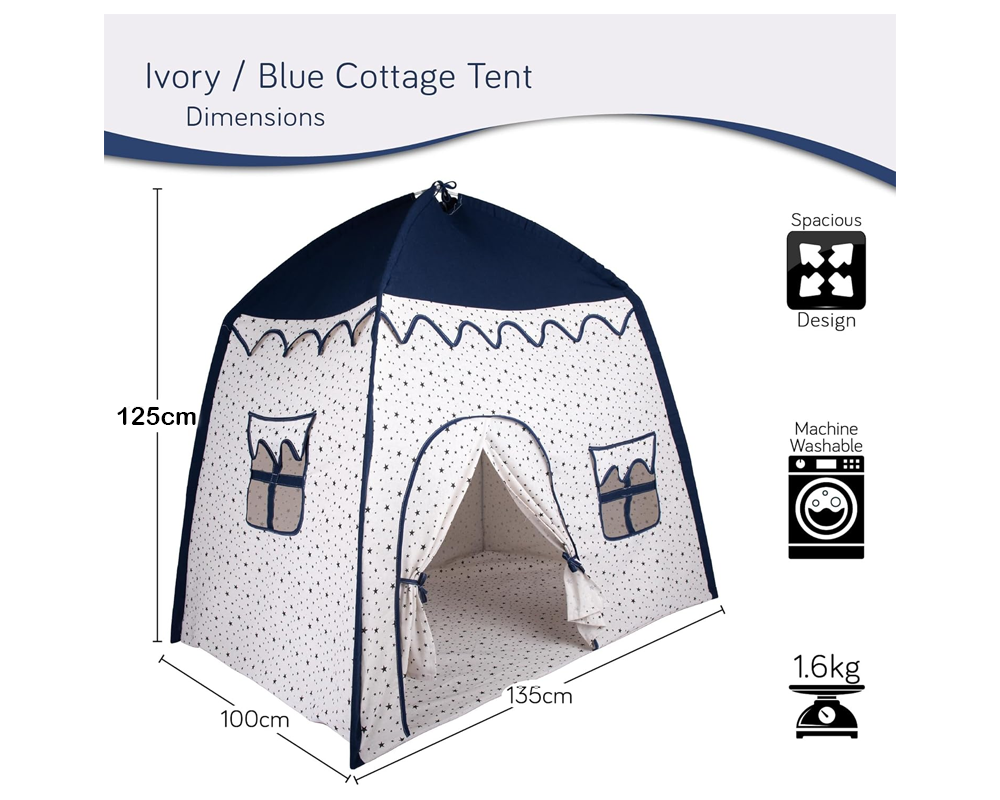 Kids Play Tent Cottage Style Tent for Kids