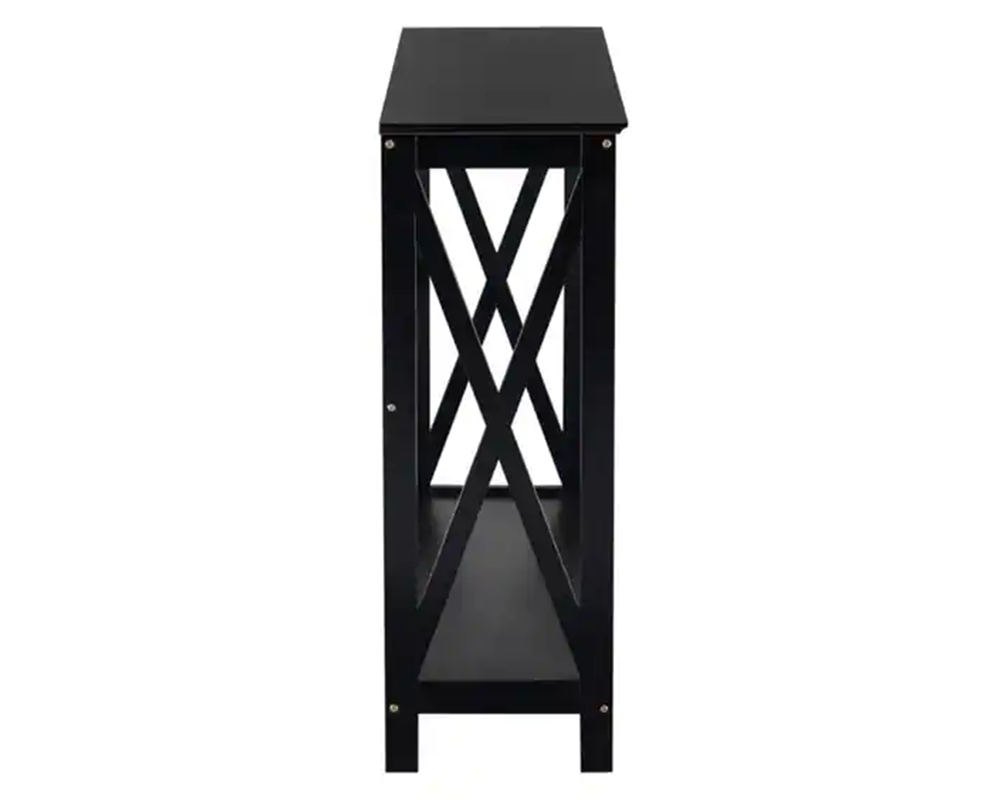 Console table in hallway setting