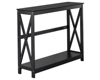 Thumbnail for Black MDF shelves with smooth surface