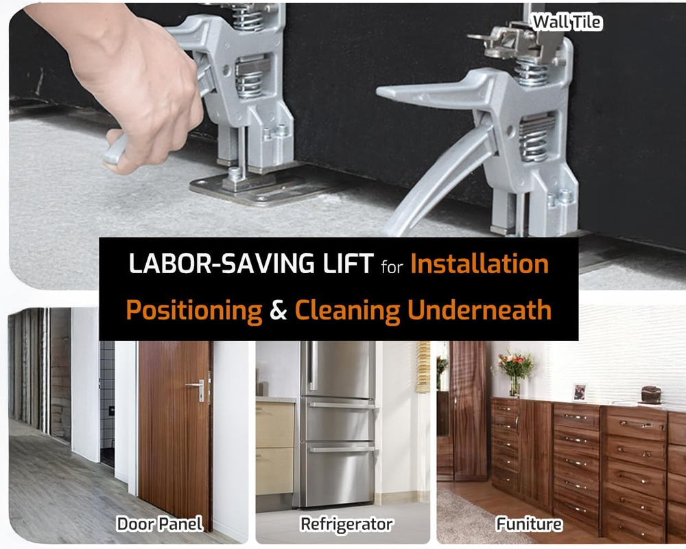 Lifting jack used for window installation