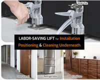 Thumbnail for Lifting jack used for window installation