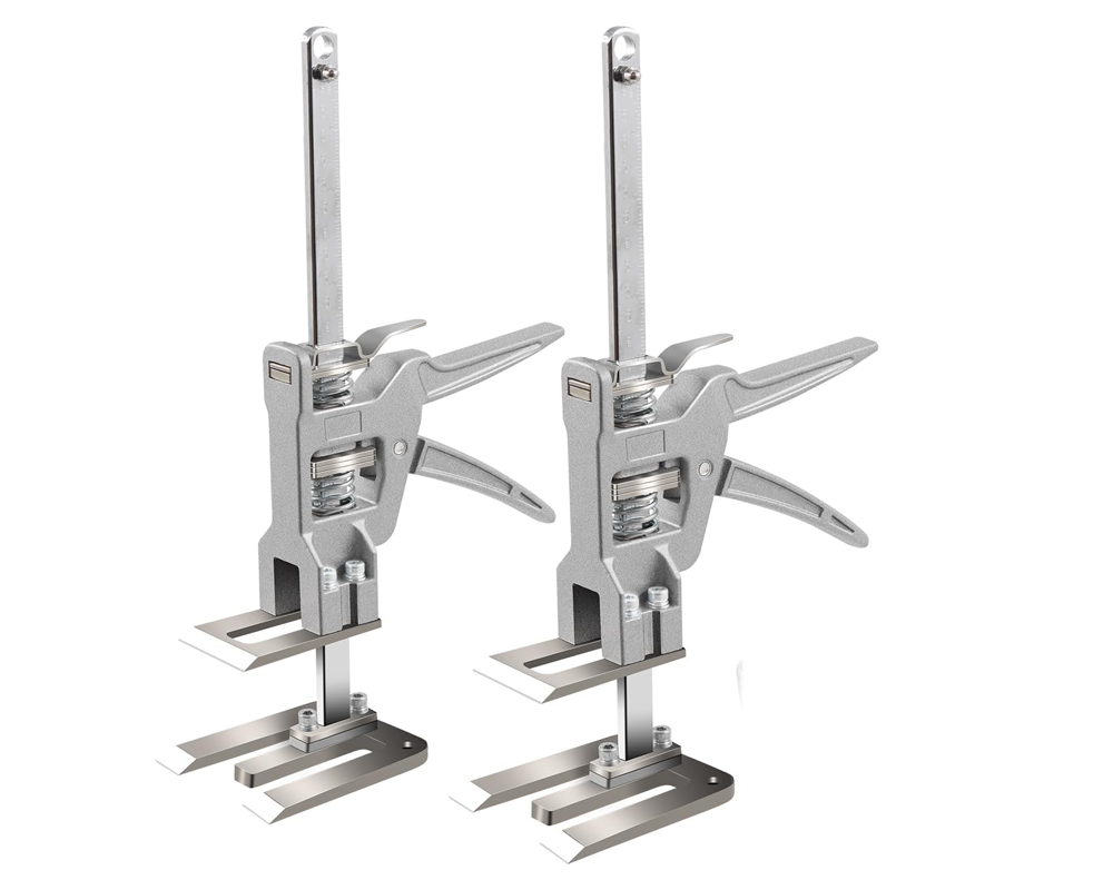Hand lifting jack tool with thickened steel base