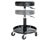 Thumbnail for Rolling Shop Stool Mechanics Garage Stool