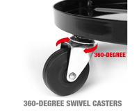 Thumbnail for Rolling Shop Stool Mechanics Garage Stool