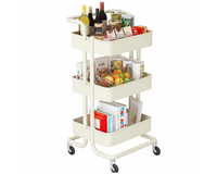 Thumbnail for Kitchen trolley loaded with toiletries and craft supplies