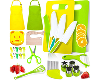 Thumbnail for 28-Piece Kids Safe Knife Set for Montessori Kitchen Tools