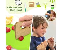 Thumbnail for 28-Piece Kids Safe Knife Set for Montessori Kitchen Tools