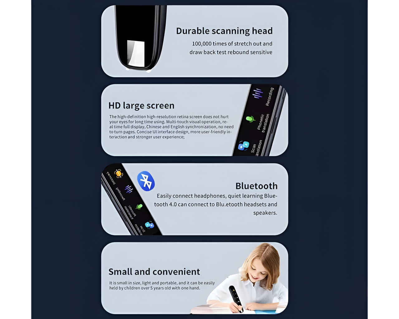 Smart WiFi Language Translator Pen