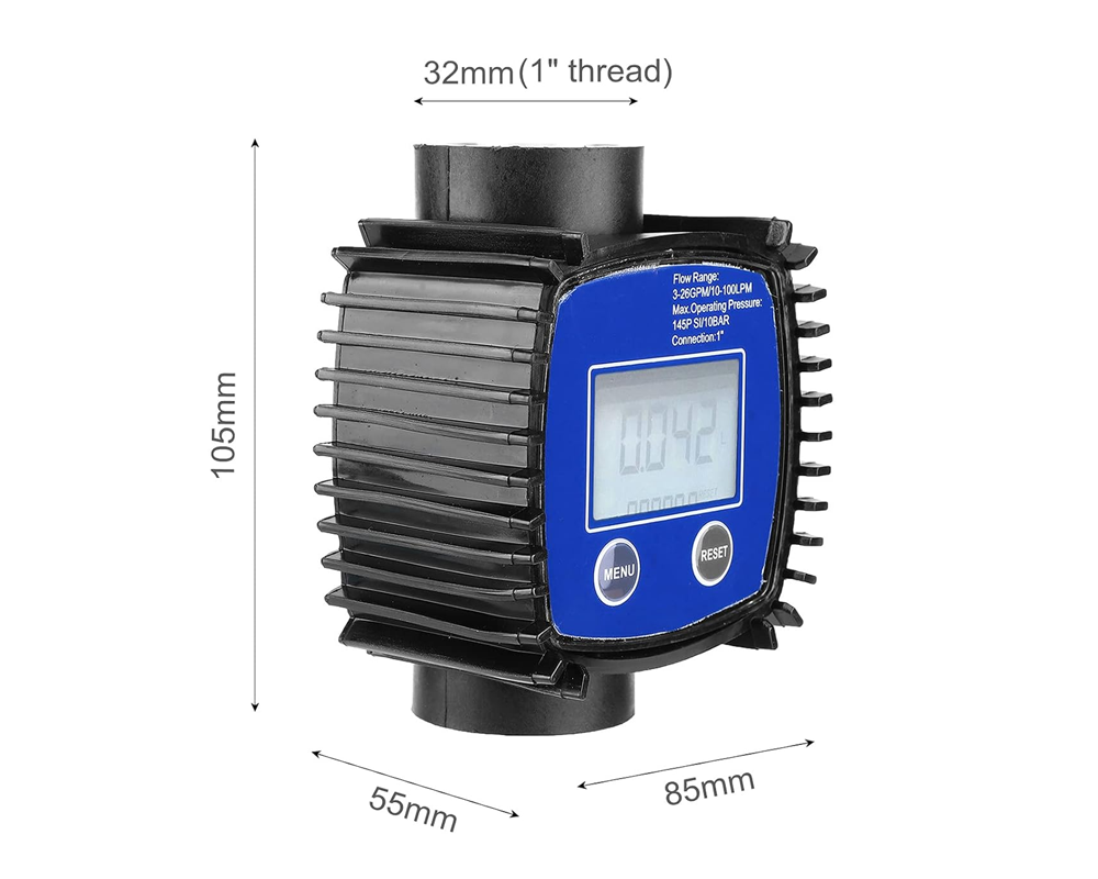 Digital Turbine Flow Meter