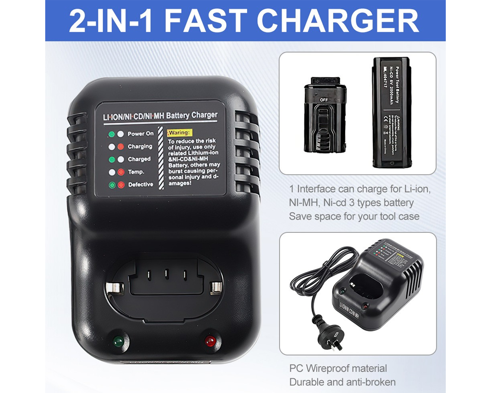 Paslode 6V Compatible Paslode Charger Voltage Battery Charger Power Tool