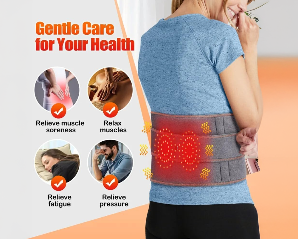 Electric Heating Waist Massage Belt