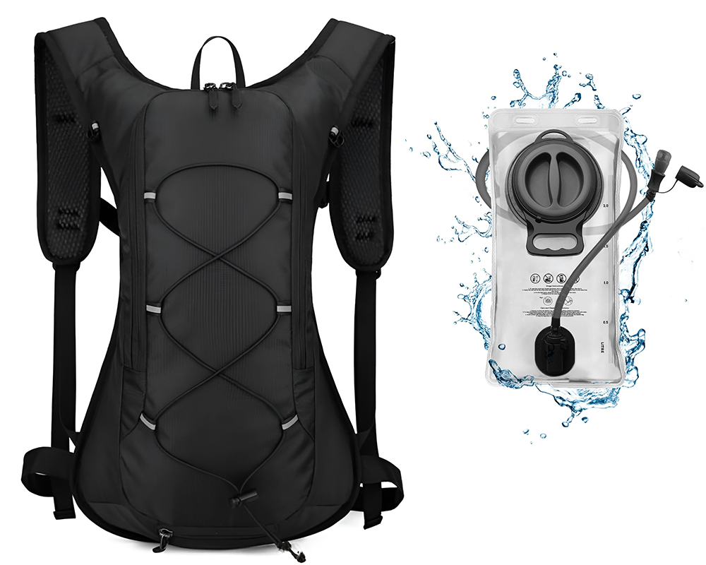Water bladder backpack