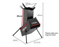 Thumbnail for Camp Rocket Stove Wood Burning