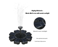 Thumbnail for Solar Powered Fountain Pump For Bird Bath Fountain Water Pump
