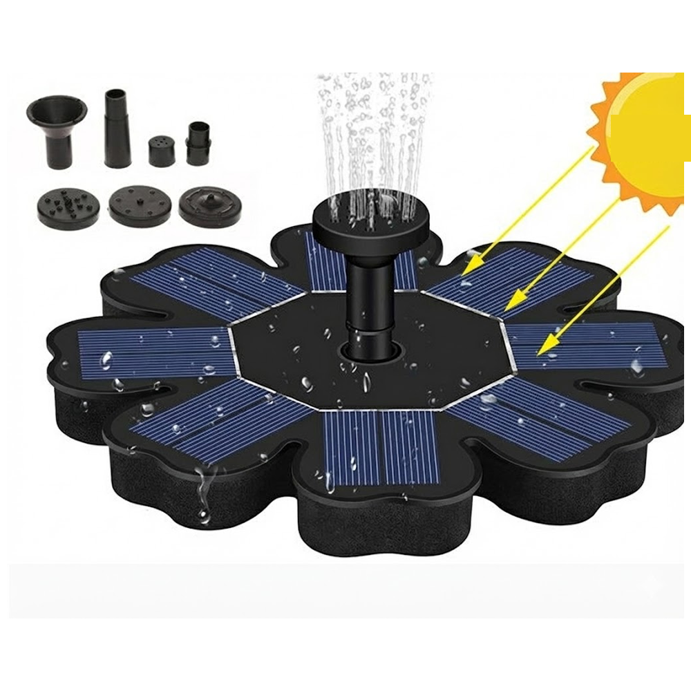Solar Powered Fountain Pump For Bird Bath Fountain Water Pump