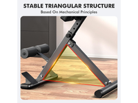 Thumbnail for Roman Chair Adjustable Roman Chair Hyperextension Bench
